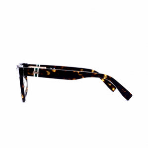 Lacoste L2932 Dark Havana Square Eyeglasses Unisex, Acetate 53mm — view 3