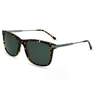 Lacoste Havana Rectangle Sunglasses Unisex, Dark Havana lens