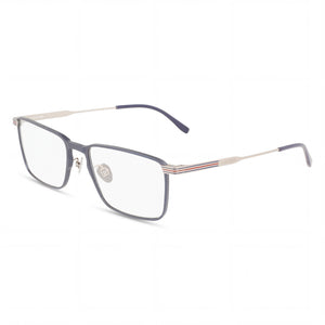 Lacoste L2285E Blue Rectangle Eyeglasses for Men, Plastic lens