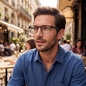 Lacoste L2294 N Black Eyeglasses Men — lifestyle wear, everyday errands and city walking