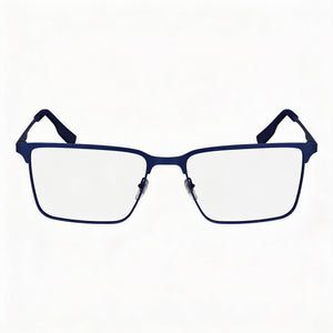 Lacoste L2296 Rectangle Eyeglasses for Men — front view, Metal