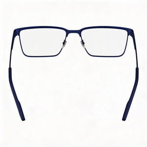 Lacoste L2296 Rectangle Eyeglasses for Men — interior view, Polycarbonate demo lenses