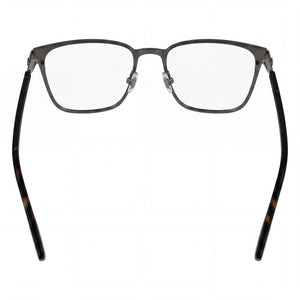 Lacoste L2301 Rectangle Eyeglasses Unisex — side view, Black Acetate temples