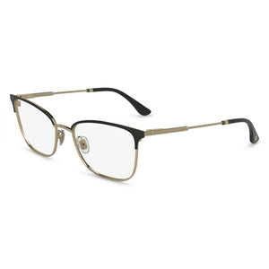 Lacoste L2303 Gold Rectangle Eyeglasses Unisex, Metal frame