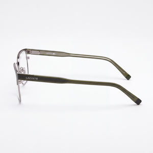 Lacoste L2304 Rectangle Eyeglasses for Unisex — front view, Black