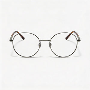 Lacoste L2310 Round Eyeglasses Unisex — front view, Metal