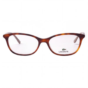 Lacoste L2830 Rectangle Eyeglasses for Women — front view, Acetate