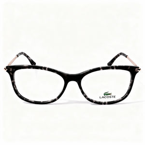 Lacoste L2863 43104 Rectangle Eyeglasses for Women — front view, Plastic