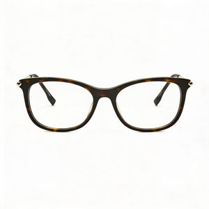 Lacoste L2863 Rectangle Eyeglasses for Women — front view, Acetate