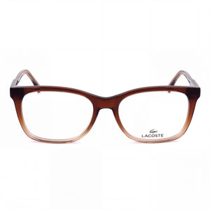 Lacoste L2870 44629 Rectangle Eyeglasses for Unisex — front view, Plastic