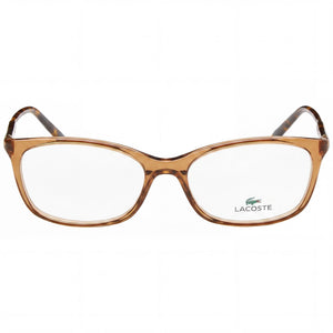 Lacoste L2900 Rectangle Eyeglasses for Women — front view, Plastic frame