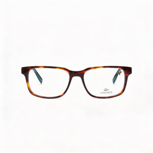 Lacoste L2910 Square Eyeglasses Unisex — front view, Plastic