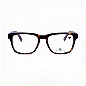Lacoste L2932 Square Eyeglasses Unisex — front view, Acetate