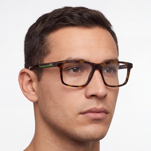 Lacoste L2959 Havana Eyeglasses Unisex — lifestyle wear, classroom teaching and lecture halls