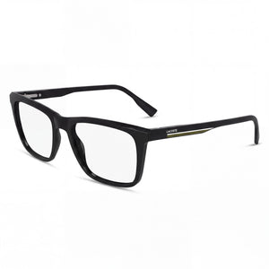 Lacoste L2960 N Black Rectangle Eyeglasses for Men, Plastic frame