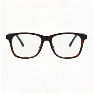 Lacoste L3635 Rectangle Eyeglasses for Men — front view, Plastic