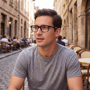 Lacoste L3646 Black Eyeglasses Men — lifestyle wear, office and reading