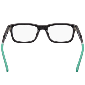 Lacoste L3646 Rectangle Eyeglasses Men — side view, Black iniettato temples