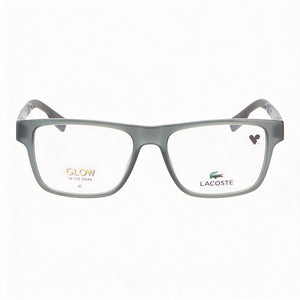 Lacoste L3655 Rectangle Eyeglasses for Women — front view, Injected