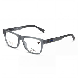 Lacoste L3655 Grey Lumi Rectangle Eyeglasses for Women, Iniettato frame