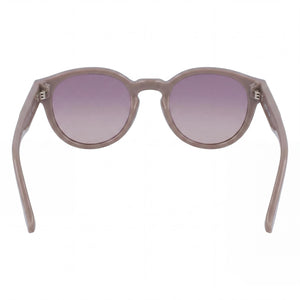 Lacoste L6000S Round Sunglasses for Women — front view, Injected frame