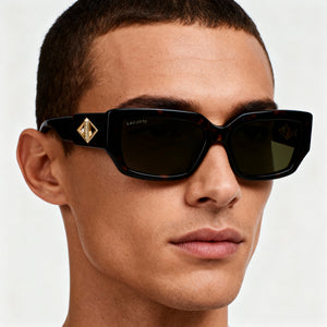 Lacoste L6021S Havana Sunglasses Men — lifestyle wear, daily driving and outings