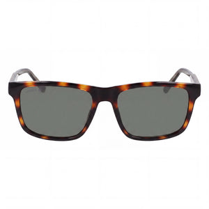 Lacoste L6025s Rectangle Sunglasses Unisex — front view, Injected frame