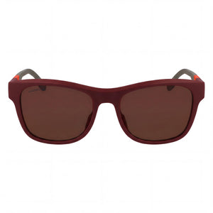 Lacoste L6043S Square Sunglasses for Men — front view, Plastic frame