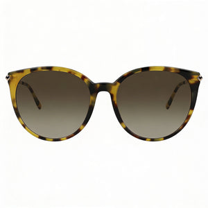 Lacoste L928s-214 Oval Sunglasses for Women — front view, Acetate frame