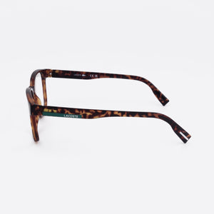 Lacoste Modern Square Eyeglasses for Men — front view, Acetate