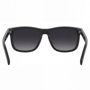 Levi's Square Sunglasses for Women — interior view, Dark Grey lens detail