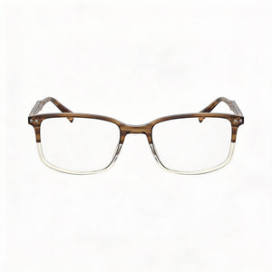 Levi's Rectangle Eyeglasses for Men — front view, Plastic