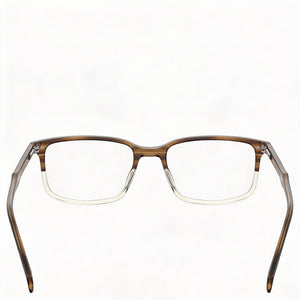 Levi's Rectangle Eyeglasses for Men — interior view, Plastic demo lenses
