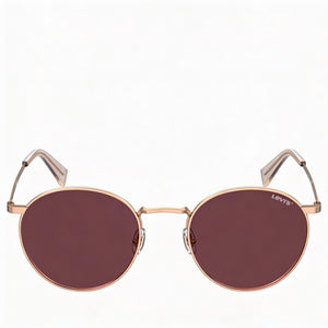 Levi's Round Sunglasses for Men — front view, Metal frame