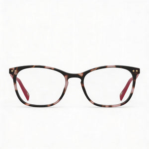 Levi's Rectangle Eyeglasses for Women — front view, Polymethyl Methacrylate