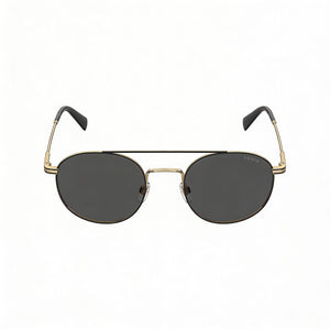 Levi's Lv 1013/S Round Sunglasses Unisex — front view, Stainless Steel frame