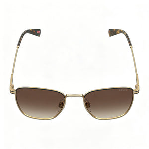 Levi's Lv 1016/S Rectangular Sunglasses Unisex — front view, Stainless Steel frame