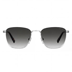 Levi's LV 1016/S Aviator Sunglasses Unisex — front view, Stainless Steel frame