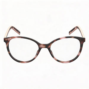 Levi's Lv 1031 Oval Eyeglasses for Women — front view, Plastic