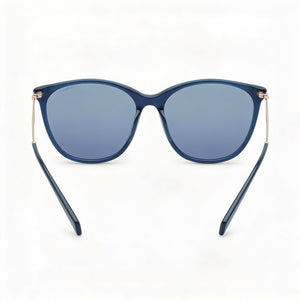Levi's Lv 5006/S Oval Sunglasses Women — side view, Non-Polarized mirrored lens