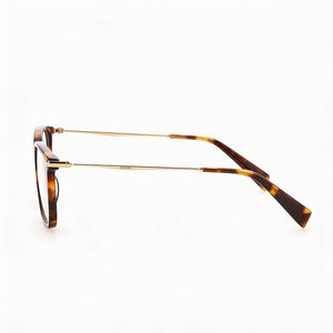 Levi's LV 5007 Rectangle Eyeglasses Unisex — side view, Havana temples
