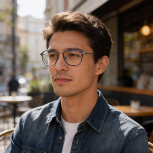 Levi's LV 5010 Blue Eyeglasses Men — lifestyle wear, office and reading