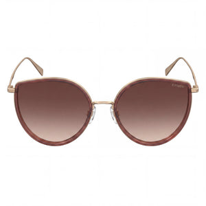 Levi's LV 5011 Round Sunglasses for Men — front view, Stainless Steel frame