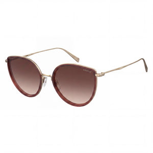 Levi's LV 5011 Brown Round Sunglasses for Men, Brown Shaded lens