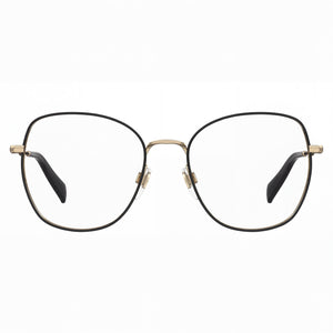 Levi's Lv 5023 Round Eyeglasses for Women — front view, Stainless Steel