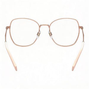 Levi's Lv 5023 Round Eyeglasses for Women — front view, Metal