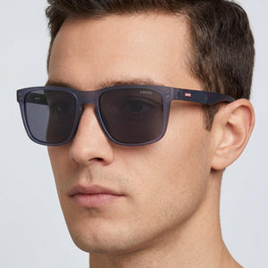 Levi's LV 5058/S Rectangle Sunglasses Men — side view, Grey lens