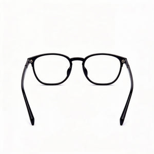 Levi’s Lv 7058/F/Lev Square Eyeglasses Men — side view, 145mm Black temples