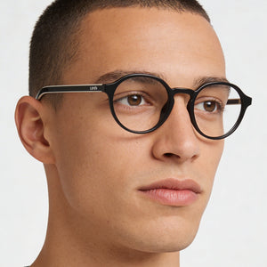 Levi’s Panthos Black Eyeglasses Men — lifestyle wear, library reading hours
