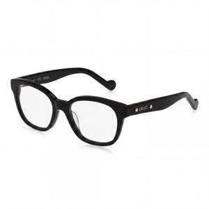 Liu Jo LJ2617 001 49 Black Square Eyeglasses Unisex, Plastic frame